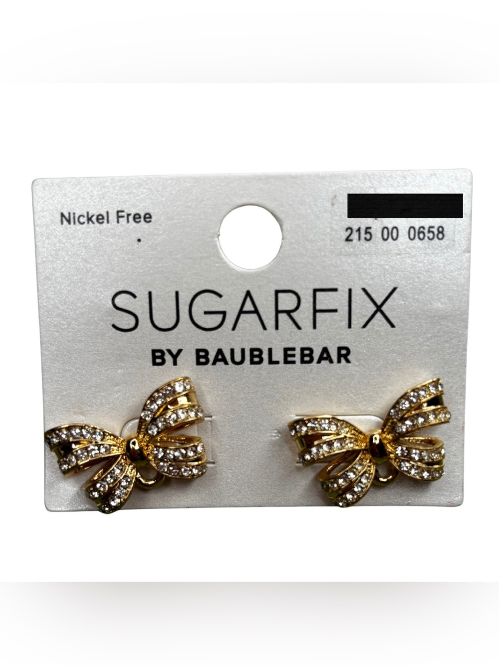 Sugarfix by BaubleBar Crystal Bow Statement Studs